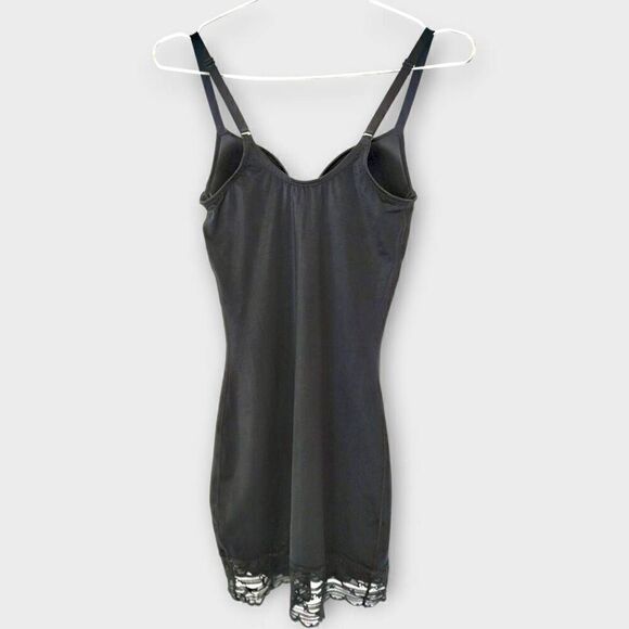 Spanx Assets Sz Small‎ Black Slip Shaper Padded Support Bra Womens Shapewear - Picture 3 of 10